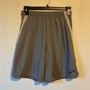 Nike Men's Charcoal Gray Athletic Shorts